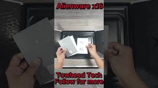 Unboxing Alienware X16 The Most Powerful Thin Gaming Laptop [upl. by Hilary]