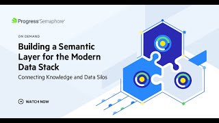 Building a Semantic Layer for the Modern Data Stack Connecting Knowledge and Data Silos [upl. by Esau993]