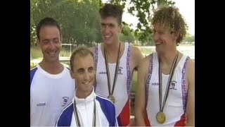 1992 Barcelona Olympics 5 GB rowing interviews [upl. by Elegna]