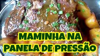 Receita de MAMINHA NA PANELA DE PRESSÃO [upl. by Chemosh542]