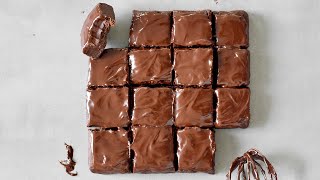 Simple NoBake Brownies Vegan GlutenFree Healthy [upl. by Enyr]