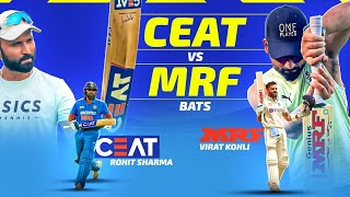 MRF or CEAT do they make bats  जानिए कैसी ये companies बनी Virat or Rohit ki pasand asiacup2023 [upl. by Hanauq636]