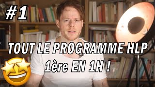 TOUT LE PROGRAMME HLP 1ère EN 1H  part12 [upl. by Enelrac231]