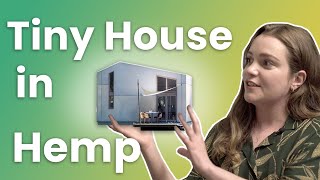 TINY HOUSE IN HEMPCRETE [upl. by Ettereve]