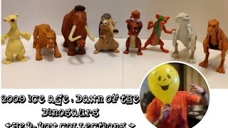 2009 Ice Age Dawn of the Dinosaurs Complete Set from McDonalds Happy Meal [upl. by Arammat]