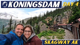 Holland America Koningsdam Alaska Cruise Skagway amp White Pass Summit Scenic Railway VLOG Day 4 [upl. by Matteo]