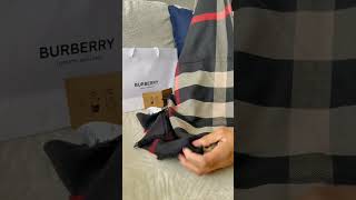 burberry scarf la Vallee Village Paris [upl. by Alekahs]