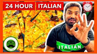 24 Hour ITALIAN Food Challenge  Veggie Paaji [upl. by Asilam]