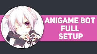 Anigame Discord Bot Setup  Tutorial  Card Game Discord  Techie Gaurav [upl. by Reisman]