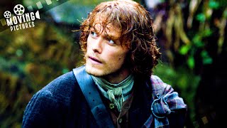 Jamie Ambushed in Woods by Redcoats  Outlander Sam Heughan Caitriona Balfe [upl. by Ryder622]