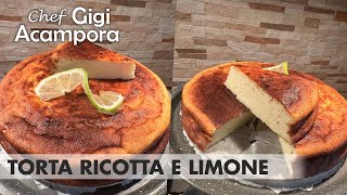 TORTA CREMOSA RICOTTA E LIMONE 🐮🍋  SENZA GLUTINE E FACILISSIMA DA FARE [upl. by Eenafets]