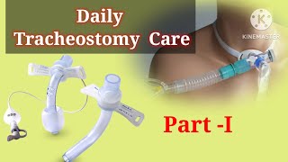 Tracheostomy care and suctioning How to suctioning a tracheostomy [upl. by Ahsieki]