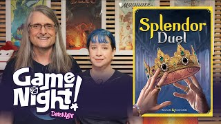 Splendor Duel  GameNight DateNight Se02 Ep05  How to Play and Playthrough [upl. by Eniortna]