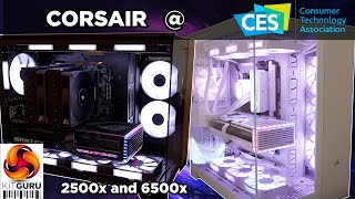 CES 2024 Corsair  Cases coolers and pump tops [upl. by Olivier122]