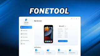 Free iPhone Management Software  Transfer amp Backup iPhone with FoneTool [upl. by Niarda]