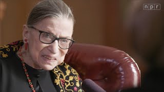 quotDo You Have Any Regretsquot Justice Ruth Bader Ginsburg Answers in 2019  NPR [upl. by Pancho]