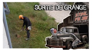 Débroussailleuse  20 Ans sans avoir démarré pour ce taille bordure Stihl FS36 [upl. by Ecneps]