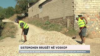 Sistemohen rrugët në Voskop Ndërhyrjet do të vijojnë në fshatrat ku infrastruktura ka nevojë [upl. by Airdnax]