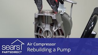 How to Rebuild an Air Compressor Pump [upl. by Lorelle]