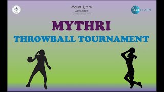 Mythri ThrowBall Tournament 202425  Morning session [upl. by Llevram]