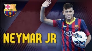 FIFA 14  Neymar JR welcome to FC Barcelona  Skills amp Goals [upl. by Ardin]