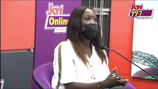 MariePatrice Gbagbo  JoySMS on Joy 997 FM 242021 [upl. by Peterus]