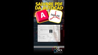 Tutorial Rapido Stampa file PDF da Autocad [upl. by Leelaj]