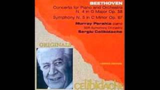 Beethoven Concerto n4 op58  Perahia  Celibidache  SDR [upl. by Edelson]