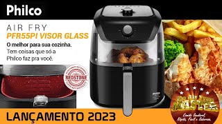 Fritadeira Air Fryer Philco PFR55PI Visor Glass 7L 1800W [upl. by Luckin]