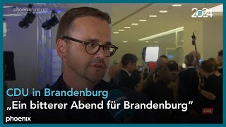 LTW Brandenburg Interview mit Jan Redmann CDU Spitzenkandidat Brandenburg [upl. by Labana]