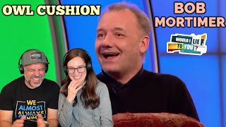 WILTY  Bob Mortimer’s ‘Possession’ Cushion for his Pet Owl REACTION [upl. by Clementia7]