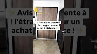 Avis d’une cliente à l’étranger pour un achat à distance 😊 constructioncuisine cuisinemoderne [upl. by Barta]