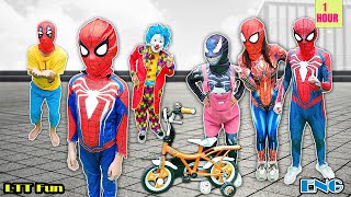 KID SPIDER MAN Rescue his dad and stepmom from BAD GUYS  Action In Real life [upl. by Ak]