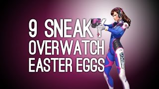 Overwatch Easter Eggs 9 Sneaky Easter Eggs for Hearthstone Starcraft Warcraft Diablo [upl. by Agueda]