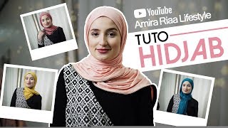 DIFFRENT HIJAB STYLS FOR EVERYDAY  طرق مختلفة لوضع الحجاب [upl. by Lrig]