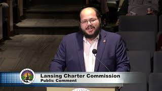 November 12th 2024 Lansing Charter Commission [upl. by Renick]