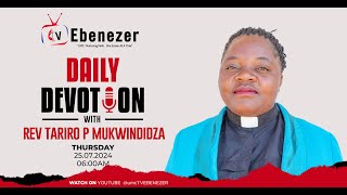 Rev Tariro Prudence Mukwindidza  MuKristu dzikama Mwari Mubatsiri wedu [upl. by Jesh]