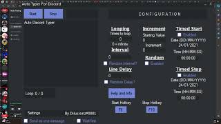 Discord Auto Typer 2024 [upl. by Giacomo]