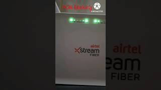 Airtel Xstream Fiber Internet Not Working l PON Blinking Problem [upl. by Iggam]