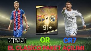 RonaldoMessi  2×400000 Coins El Clasico Paket Açılımı  En iyi paket açılımım  Fifa Mobile [upl. by Anuait]