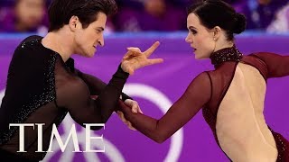 Tessa Virtue And Scott Moirs Ice Dancing Gold Medal Is An Internet Sensation  TIME [upl. by Gleason328]