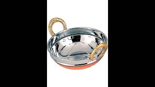 Stainless Steel Copper Bottom Kadhai [upl. by Ingra]