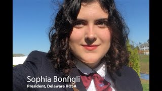 Delaware HOSA Elevator Speech [upl. by Kennett444]