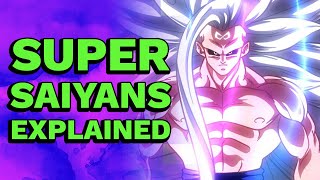 Super Saiyans Explained [upl. by Zipah]