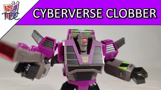 Transformers Review Cyberverse Clobber [upl. by Ardnola]