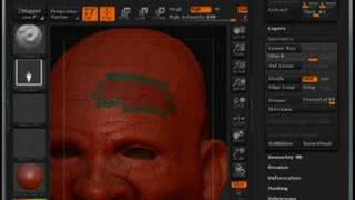 ZBrush Subdividing Only a Small Section of a Tool [upl. by Roberson]