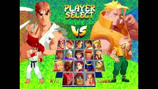 Capcom Arcade 2nd Stadium Street Fighter Alpha 3  YoVideogames [upl. by Killam]