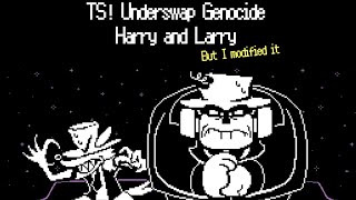 TS Underswap android  Harry and Larry Ruthless route fight but I modified it [upl. by Oirram629]