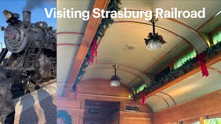 Strasburg Railroad Complete Tour and Ride 2024 [upl. by Ardna959]