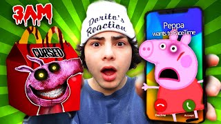 DO NOT ORDER PEPPA PIG HAPPY MEAL AT 3AM WARNING [upl. by Elleral103]